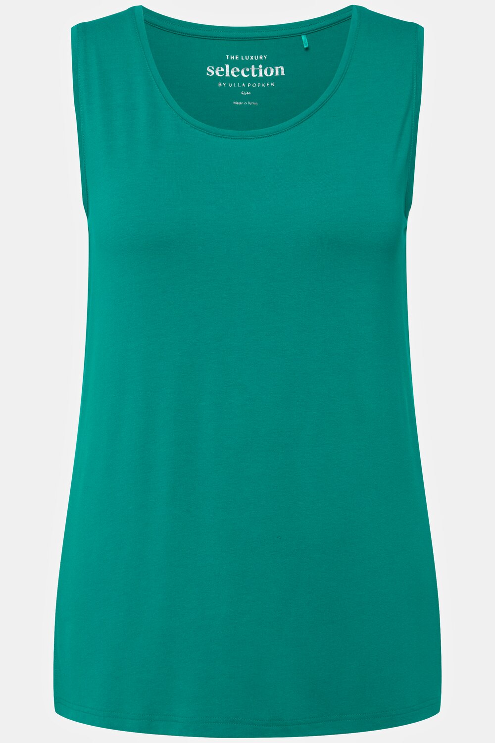 Grote Maten top, Dames, groen, Maat: 42/44, Viscose, Ulla Popken