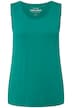 Top, kulatý výstřih, streč, široká ramínka, bez rukávů