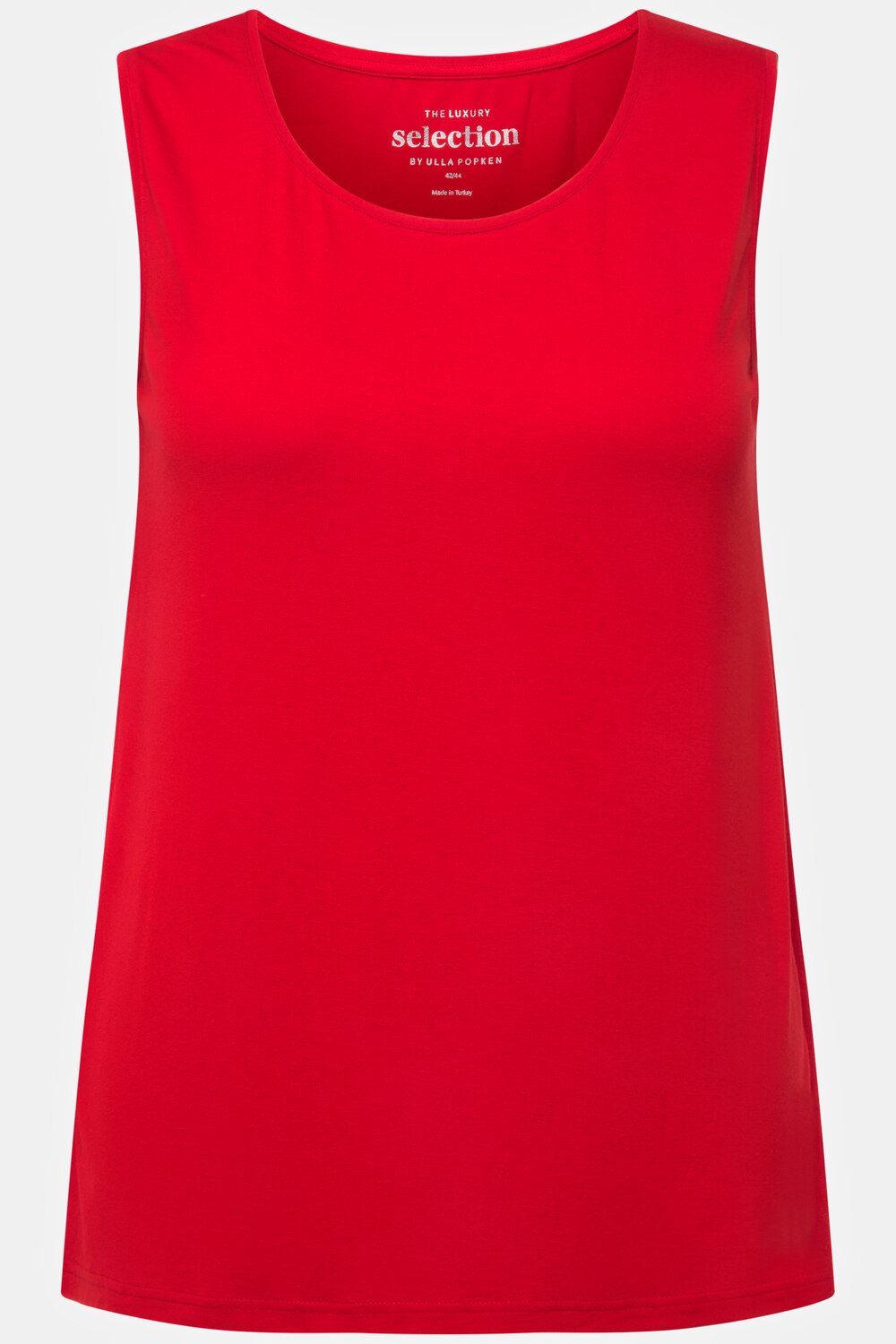 Grote Maten top, Dames, rood, Maat: 42/44, Viscose, Ulla Popken