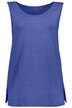 Top, kulatý výstřih, streč, široká ramínka, bez rukávů, krep