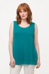 Essential Rayon Round Neck Slinky Stretch Knit Tank