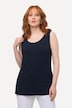 Essential Rayon Round Neck Slinky Stretch Knit Tank