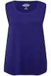 Top, kulatý výstřih, streč, široká ramínka, bez rukávů