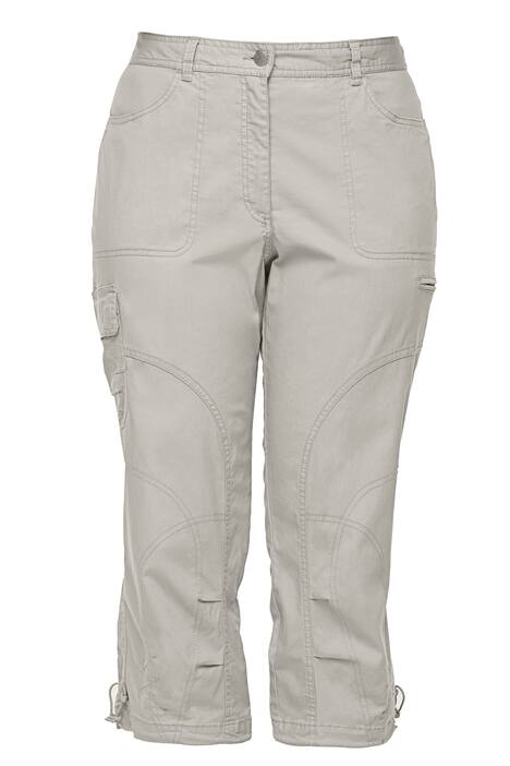 7/8 kalhoty, cargo vzhled, pohodlný pas