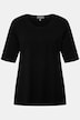 T-Shirt, zijsplit, elastaan, selection
