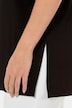 T-Shirt, zijsplit, elastaan, selection