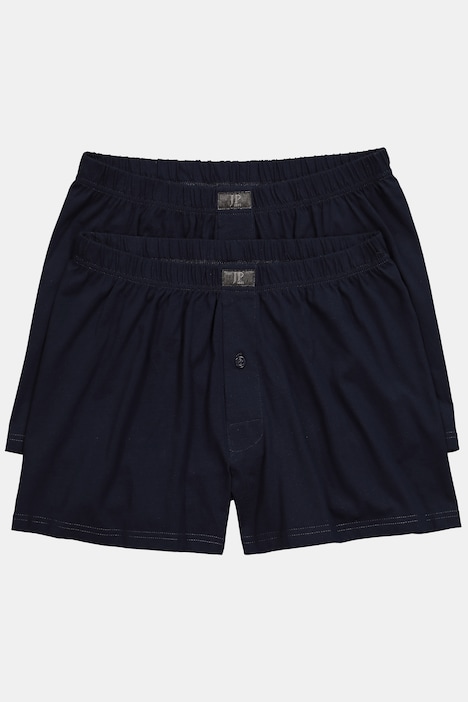 Boxershorts, set van 2, wijde pasvorm