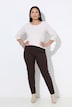 Punto-Hose Sienna, schmales Bein, Elastikbund