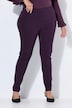 Pantalon Sienna en point de Rome, coupe près du corps et taille élastique