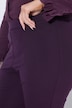 Pantalon Sienna en point de Rome, coupe près du corps et taille élastique