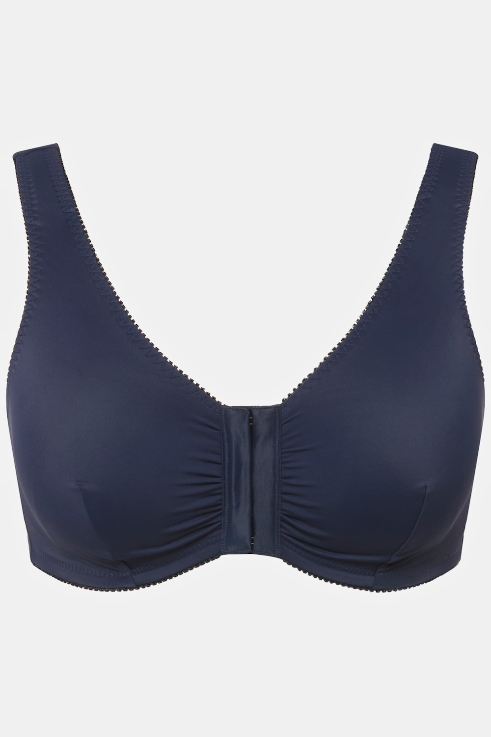 Stora storlekar Bustier, Dam, blå, storlek: 85D, Syntetfibrer/Elastan, Ulla Popken