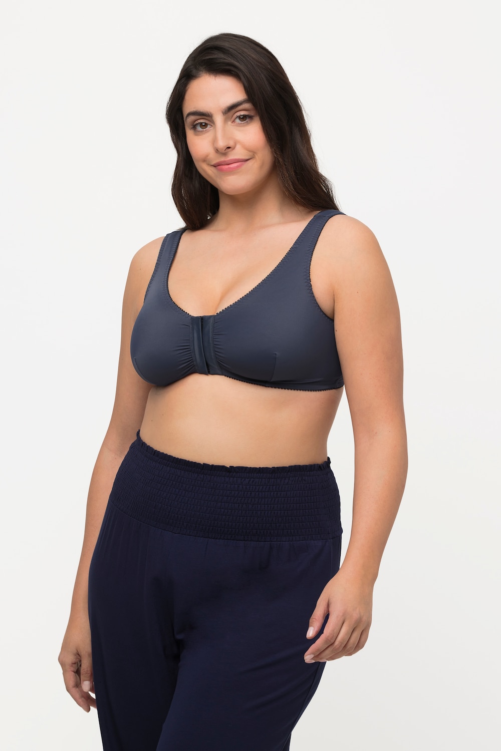 Große Größen Bustier, Damen, blau, Größe: 130D, Synthetische Fasern/Elasthan, Ulla Popken