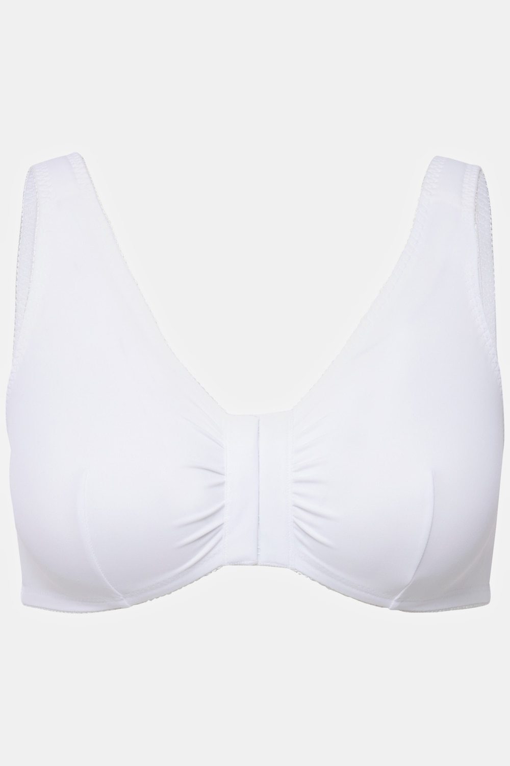 Stora storlekar Bustier, Dam, vit, storlek: 110D, Syntetfibrer/Elastan, Ulla Popken