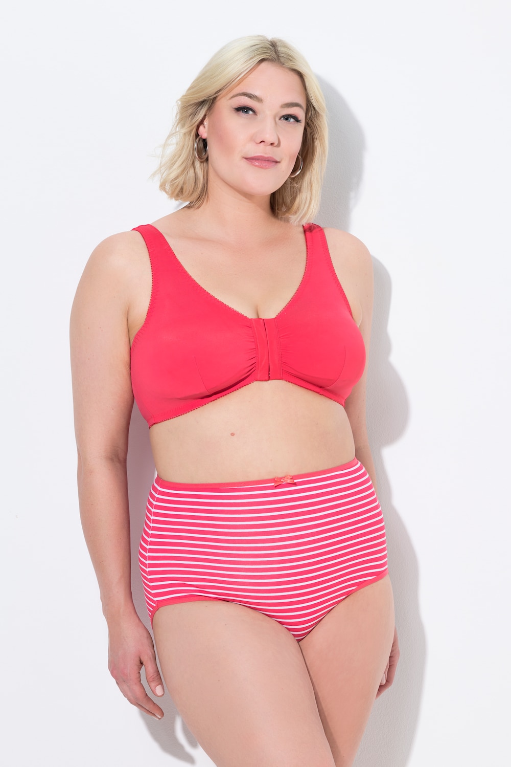 Große Größen Bustier, Damen, rosa, Größe: 95D, Synthetische Fasern/Elasthan, Ulla Popken