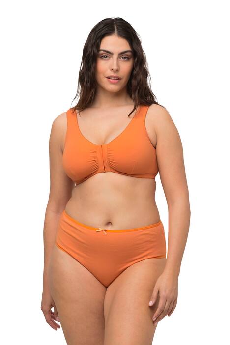 Bustier, přední zapínání, košíčky C/D, E/F