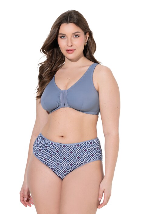 Bustier, přední zapínání, košíčky C/D, E/F