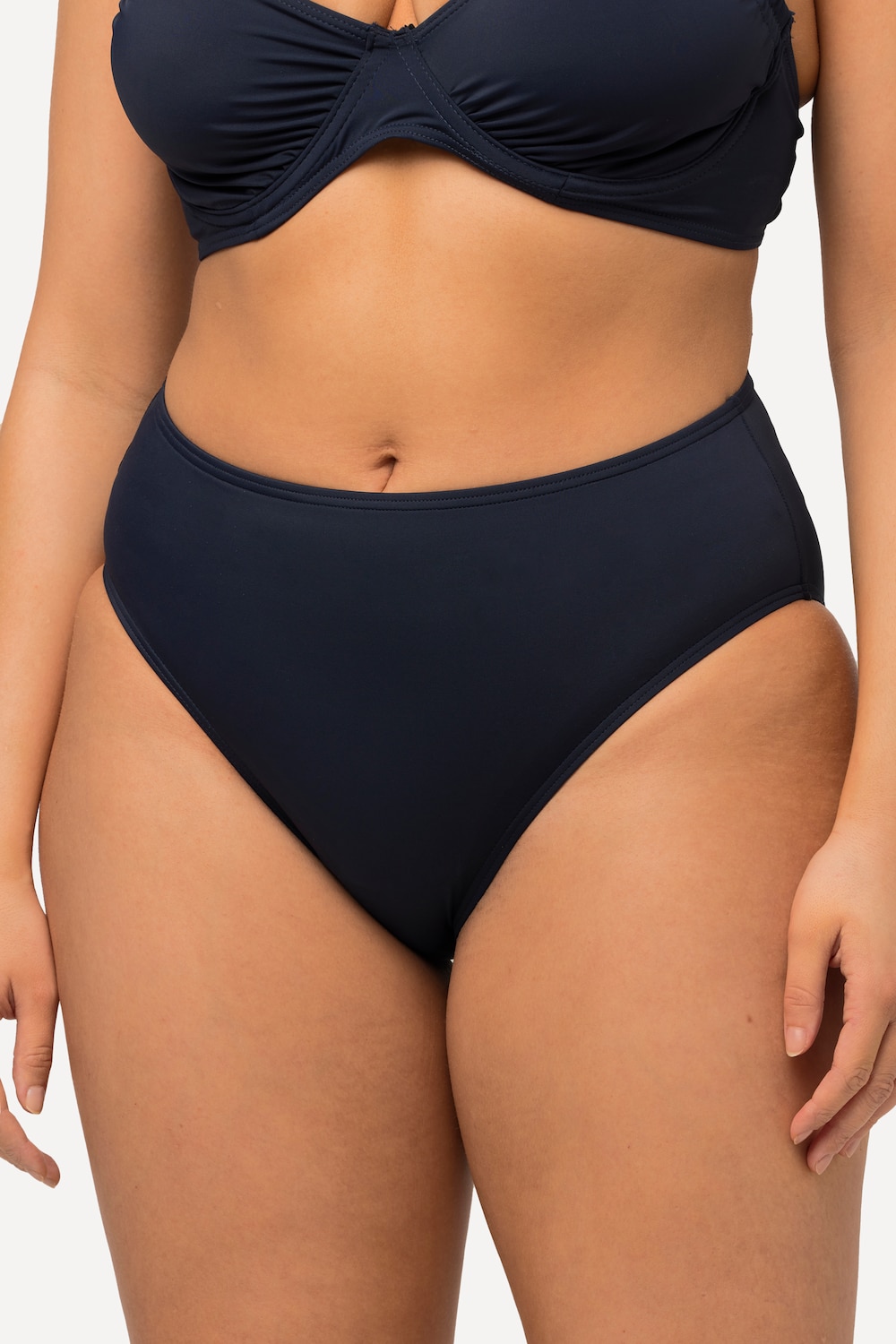 Große Größen Bikini Slip, Damen, blau, Größe: 64, Synthetische Fasern/Elasthan, Ulla Popken