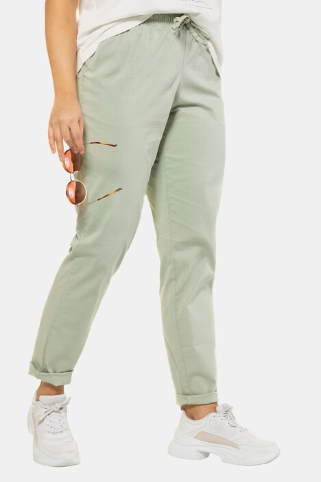 Pull-On Drawstring Stretch Twill Rena Fit Pants | Chino Pants | Pants