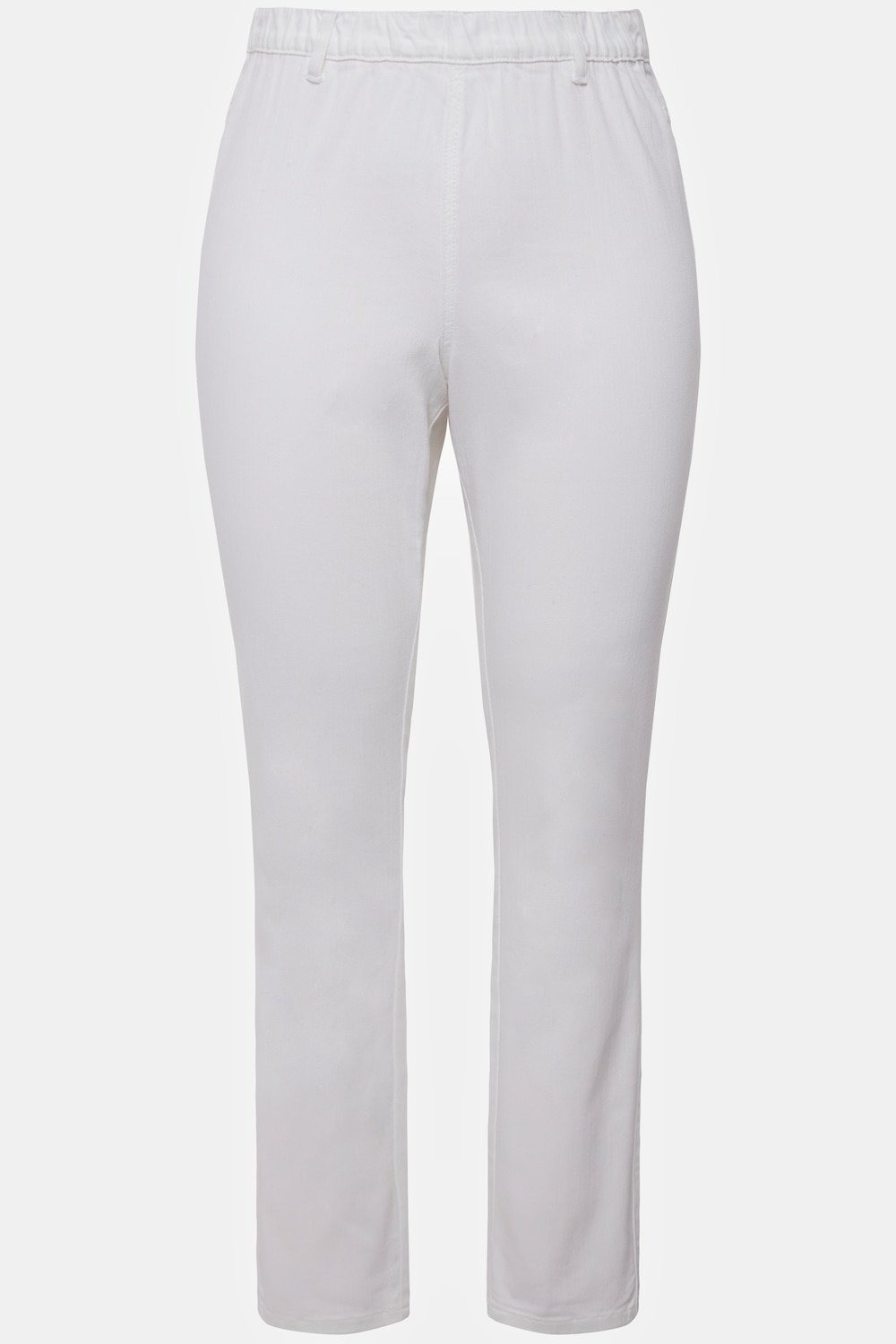 Stora storlekar Jeggings Sienna, Dam, vit, storlek: 52, Bomull, Ulla Popken