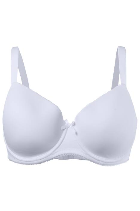 Podprsenka s kosticemi, měkké košíčky, bezešvá