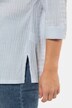 Bubblebluse, feine Streifen, bügelfrei, 3/4-Arm