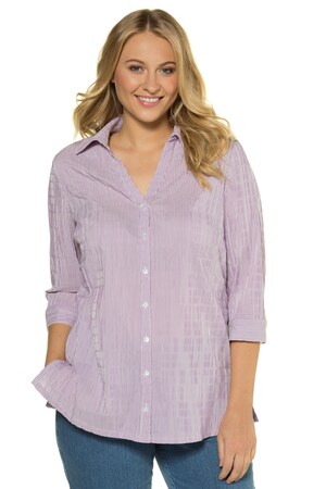 Ulla Popken Bubble Blouse Overhemdkraag Zijsplitten Grote Maten ulla popken kopen in de aanbieding Ulla Popken Bubble Blouse Overhemdkraag Zijsplitten Grote Maten ulla popken kopen in de aanbieding