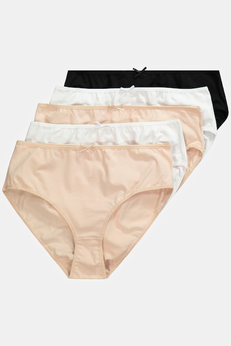 SASA Women Full Brief Mid Waist Pure Cotton Panty Underwear 3