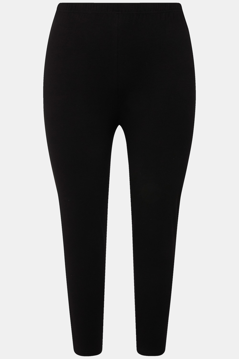 Stora storlekar 7/8-leggings, Dam, svart, storlek: 54/56, Bomull, Ulla Popken