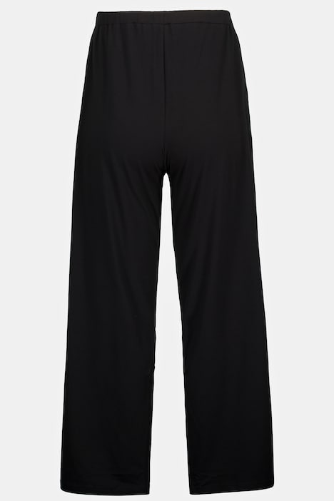 Stretch Cotton Knit Drawstring Elastic Waist Pocket Pants | Pant | Pants