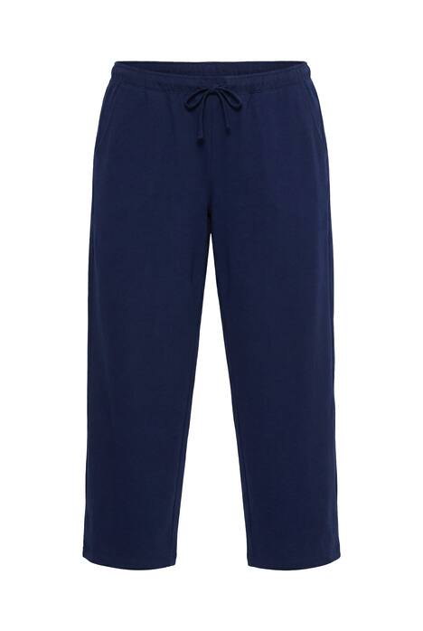 Žerzejové kalhoty, rovné nohavice, kapsy, do vel. 66/68