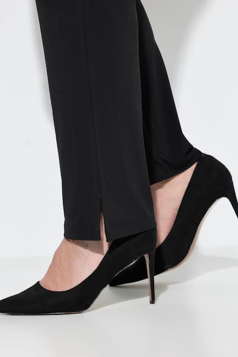 Jersey broek, elastische tailleband, tot maat 66/68