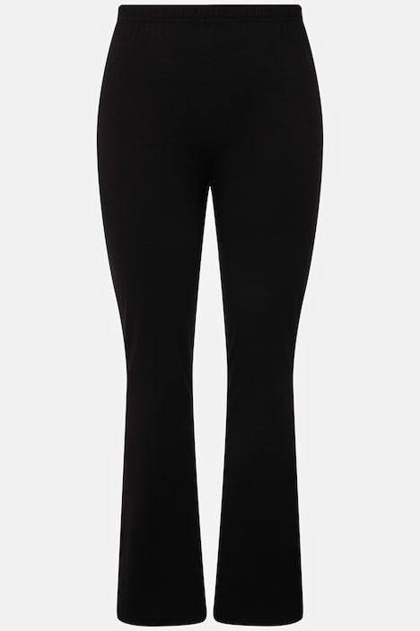 Stretch Knit Elastic Waist Yoga Pants | Comfort Pants | Pants