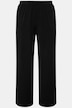 Jersey broek, wijde pijpen, elastische tailleband, tot maat 66/68