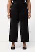 Jersey broek, wijde pijpen, elastische tailleband, tot maat 66/68