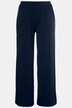 Matte Jersey Wide Leg Elastic Waist Pants