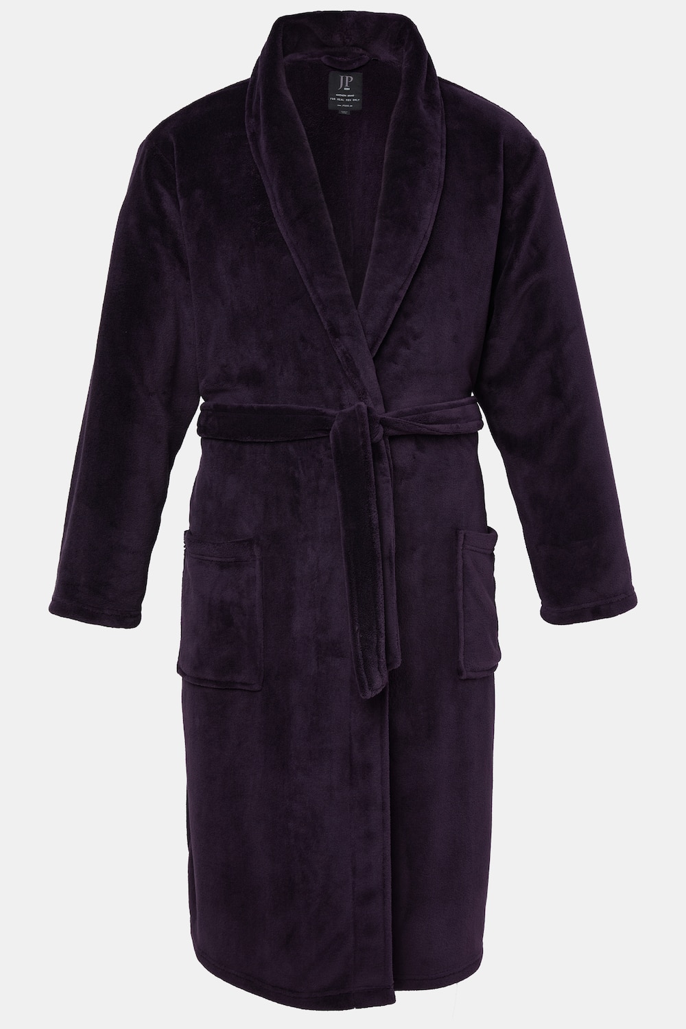 Bademantel, Homewear, Mikrofaser, Bindegürtel, bis 8 XL