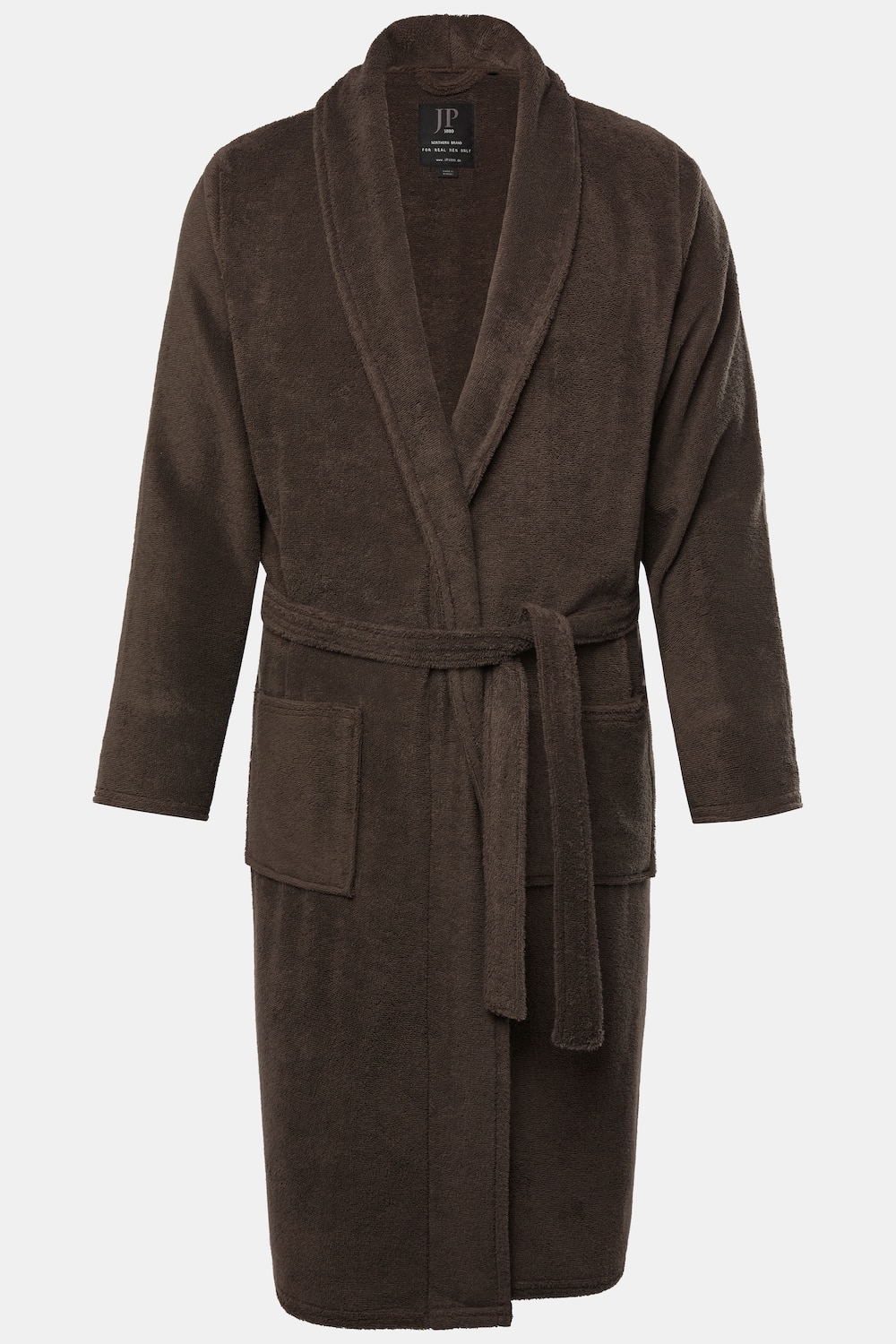 Bademantel, Homewear, Schalkragen, Frottee, bis 8XL
