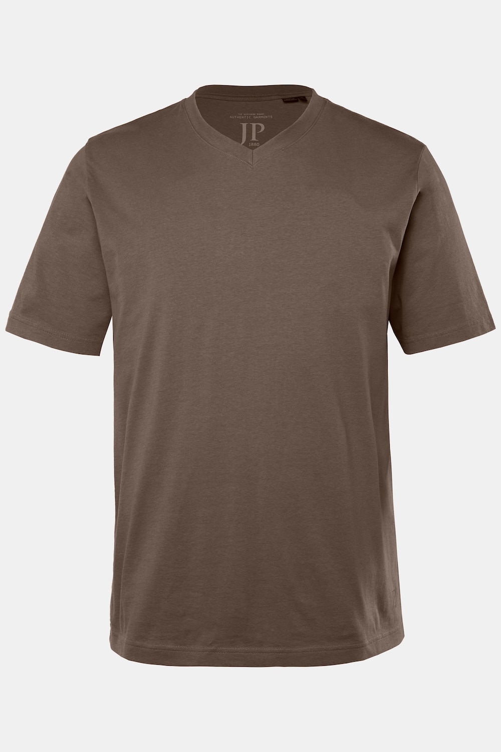 T-Shirt, Basic, V-Ausschnitt, bis 8XL