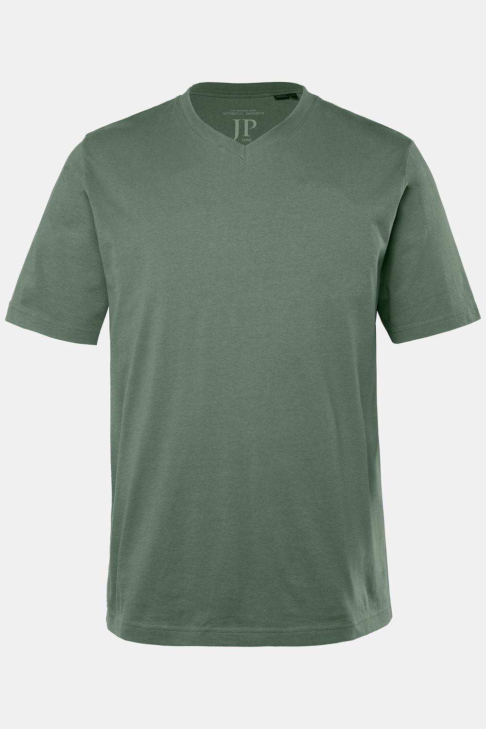 T-Shirt, Basic, V-Ausschnitt, bis 8XL