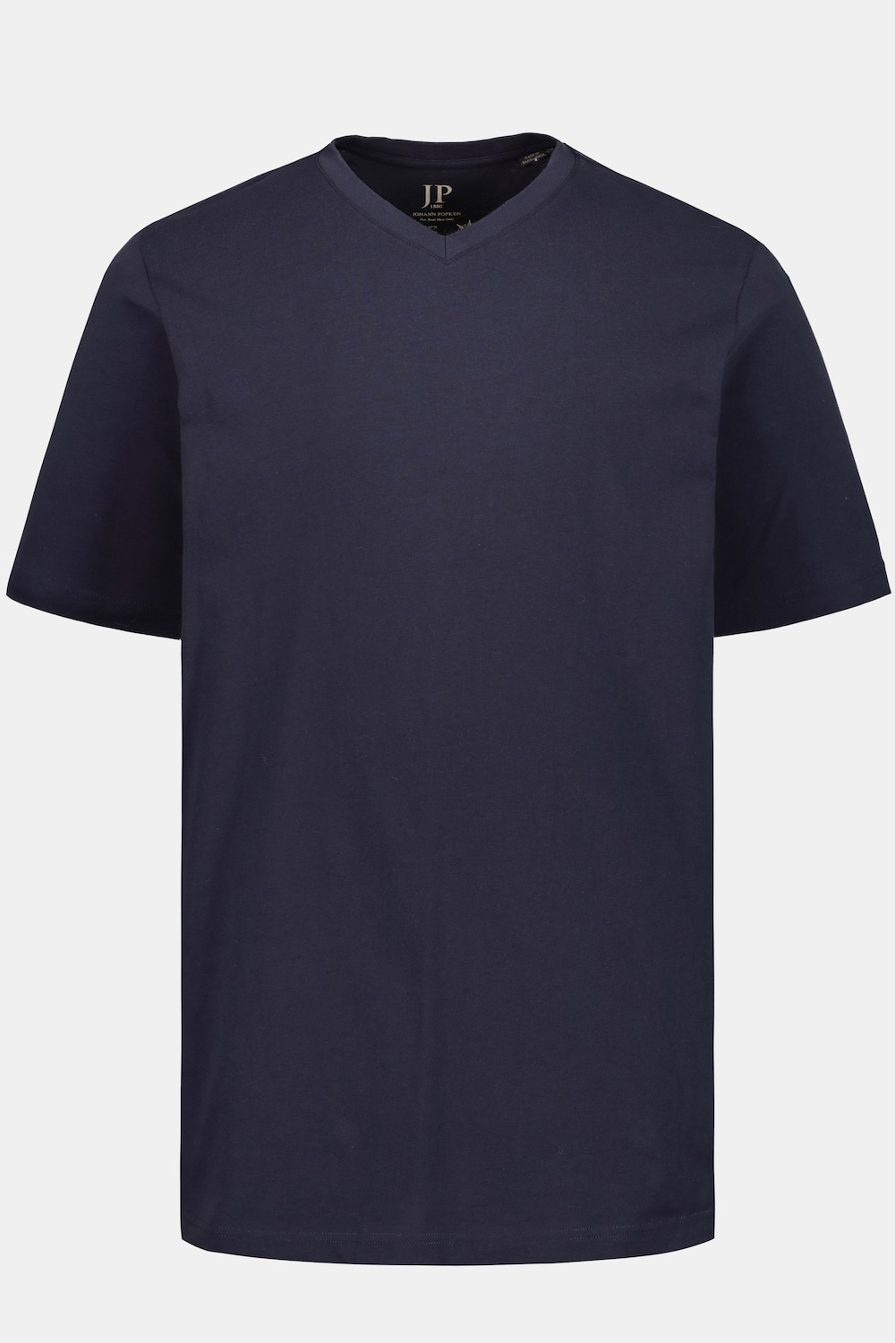 T-Shirt, Basic, V-Ausschnitt, bis 8XL