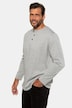 T-shirt Henley JP 1880, manches longues et patte de boutonnage, collection Basic - jusqu'au 8 XL