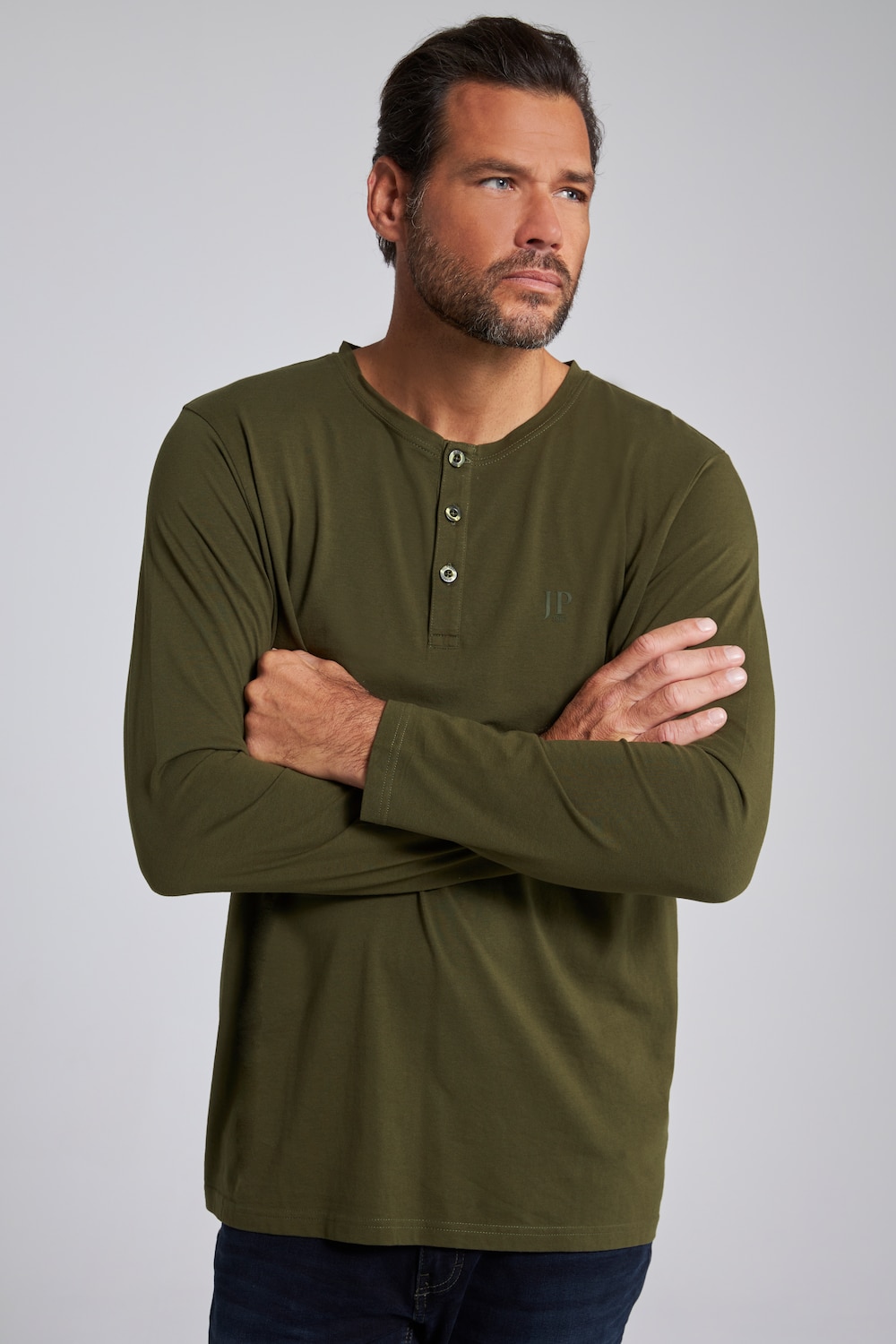 Grote Maten shirt, Heren, groen, Maat: 5XL, Katoen, JP1880