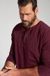 JP1880 Henley, Basic, Shirt, Langarm, Knopfleiste, bis 8XL