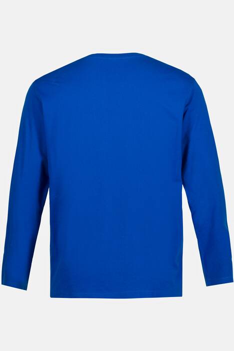 JP1880 Henley, Basic, Shirt, Langarm, Knopfleiste, bis 8XL