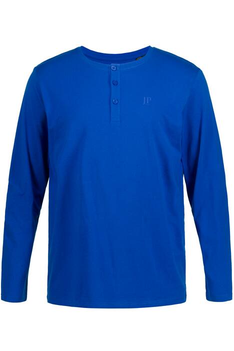 Henley tričko JP1880, kolekce Basic, dlouhé rukávy, knoflíková léga, do 8XL