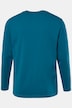 JP1880 Henley, basic, shirt, lange mouwen, knoopsluiting, tot 8XL