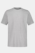 T-skjorte, basic, rund hals, børstet bomull, opptil 8XL