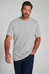 T-skjorte, basic, rund hals, børstet bomull, opptil 8XL