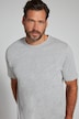 T-skjorte, basic, rund hals, børstet bomull, opptil 8XL