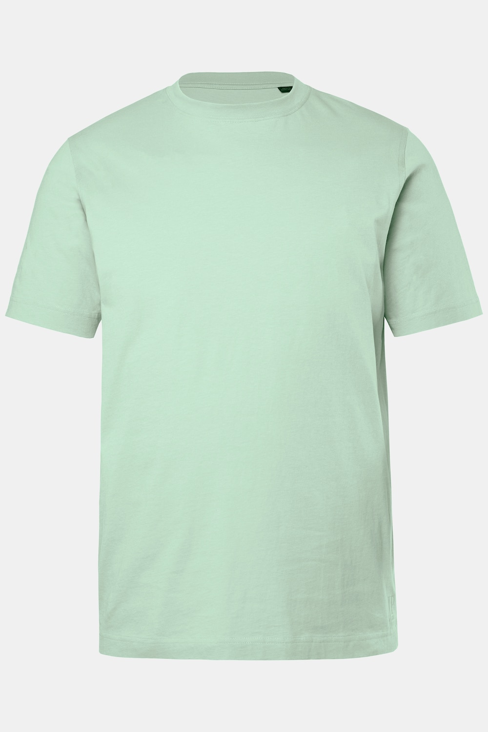 T-shirt, basic, ronde hals, gekamd katoen, tot 8XL